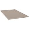 vidaXL Receveur de douche SMC Marron 120x70 cm
