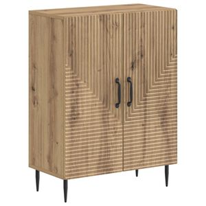 vidaXL Meuble de Rangement de Salle de Bain HAARLEM Ch&ecirc;ne artisanal