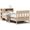 vidaXL Lit biblioth&egrave;que sans matelas 75x190 cm bois de pin massif