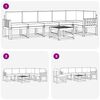 vidaXL Ensemble de canap&eacute;s d'ext&eacute;rieur 7 pcs Naturel et Beige
