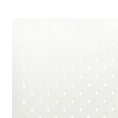 vidaXL Cloison de séparation 6 panneaux Blanc 240x180 cm Acier