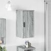 vidaXL Cabinet de salle de bain Gris Sonoma 30 x 31,5 x 61 cm