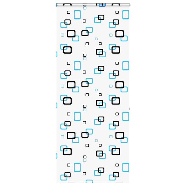 vidaXL Store enrouleur de douche avec cassette largeur du tissu 86 cm