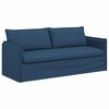 vidaXL Ensemble de Canap&eacute;s 2 pcs Bleu 196 x 82 x 85 cm tissu