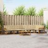 vidaXL Ensemble de canap&eacute;s d'ext&eacute;rieur 7 pcs Naturel et Beige