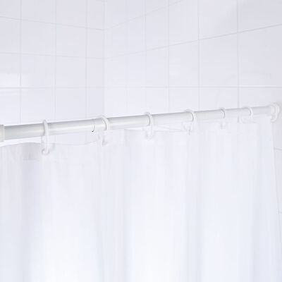 RIDDER Tringle de rideau de douche télescopique 110-245 cm Blanc 55101