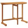 vidaXL Table pliable de balcon 90x60x72 cm bois d'acacia solide