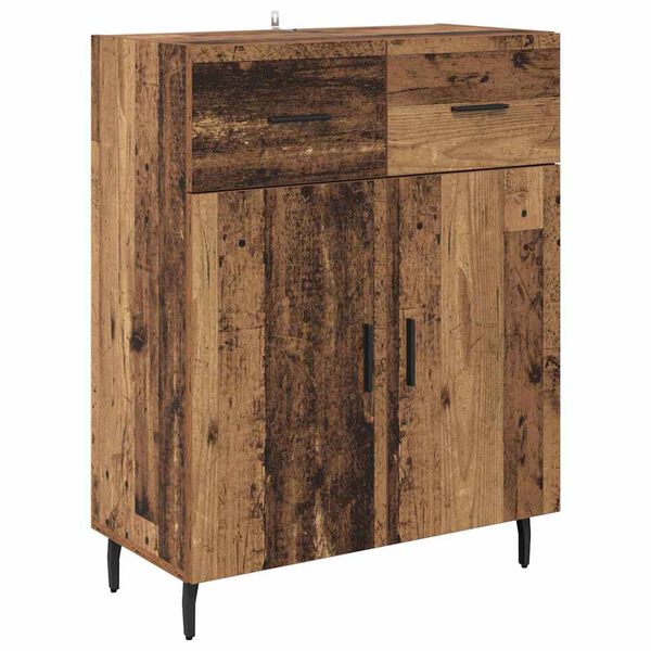 vidaXL Buffet Bois Ancien 69,5 x 34 x 90 cm Bois d'ing&eacute;nierie