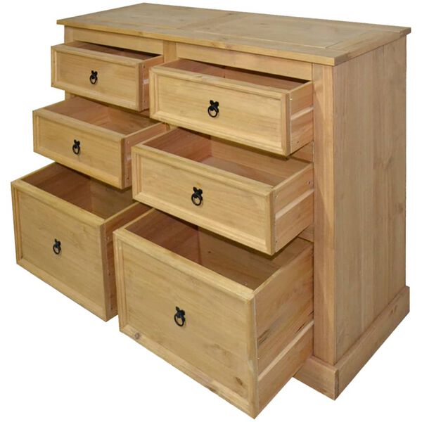 vidaXL Buffet Gamme Corona Pin mexicain 110x43x81 cm