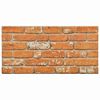 vidaXL Panneaux muraux 10 pcs Brique 100 x 50 cm Mousse EPS