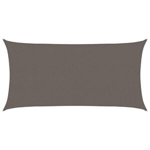 vidaXL Parasol en PEHD rectangulaire 2x4 m Anthracite