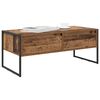 vidaXL Table basse Bois Ancien 100 x 46 x 40 cm Bois d'ing&eacute;nierie