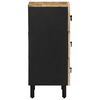 vidaXL Buffet 40x33,5x75 cm bois de manguier brut massif