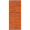 vidaXL Porte de grange marron cire 90x208 cm bois massif de pin
