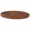 vidaXL Dessus de table &Oslash; 60x3,8 cm rond bois massif de r&eacute;cup&eacute;ration