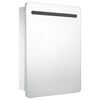 vidaXL Armoire de salle de bain &agrave; miroir LED 60x11x80 cm