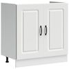 vidaXL Armoire de cuisine Kalmar 2 pcs Blanc 80 x 46 x 81.5 cm