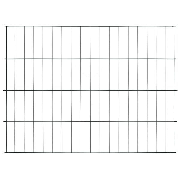 vidaXL Ensemble de clôture de jardin 115x79 cm vert