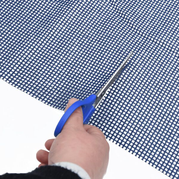 vidaXL Tapis de tente bleu 2,5x2 m