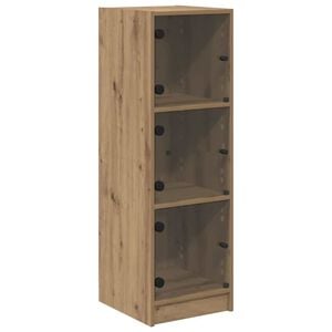 vidaXL Haut Armoire Ch&ecirc;ne artisanal 35 x 37 x 109 cm Bois d'ing&eacute;nierie