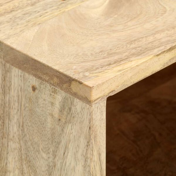 vidaXL Table basse 90x50x40 cm Bois de manguier massif