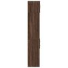 vidaXL Armoire de rangement mince ch&ecirc;ne marron 30x42,5x225 cm