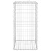 vidaXL Mur en gabion avec couvercles Acier galvanis&eacute; 60x50x100 cm