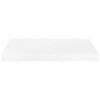 vidaXL &Eacute;tag&egrave;re murale flottante 4 pcs Blanc brillant 50x23x3,8 cm MDF