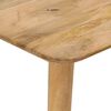 vidaXL Table à dîner 112x52x76 cm bois de manguier massif