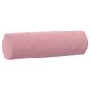 vidaXL Ensemble de canap&eacute;s 2 pcs avec coussins rose velours
