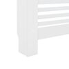 vidaXL Cache-radiateurs 2 pcs Blanc 112x19x81,5 cm MDF