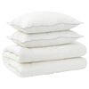 vidaXL Ensemble de couette et d'oreiller 3 pc 200 x 200 cm 4 saisons