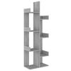 vidaXL Biblioth&egrave;que 48x25,5x140 cm Sonoma gris Bois d'ing&eacute;nierie