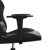 vidaXL Chaise de jeu Noir Similicuir