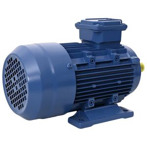 vidaXL Moteur &eacute;lectrique triphas&eacute; Aluminium 1,5kW/2 CH 2840 tr/min