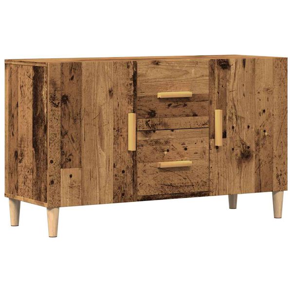 vidaXL Buffet vieux bois 100x36x60 cm bois d'ing&eacute;nierie