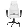 vidaXL Chaise de bureau r&eacute;glable en hauteur blanc
