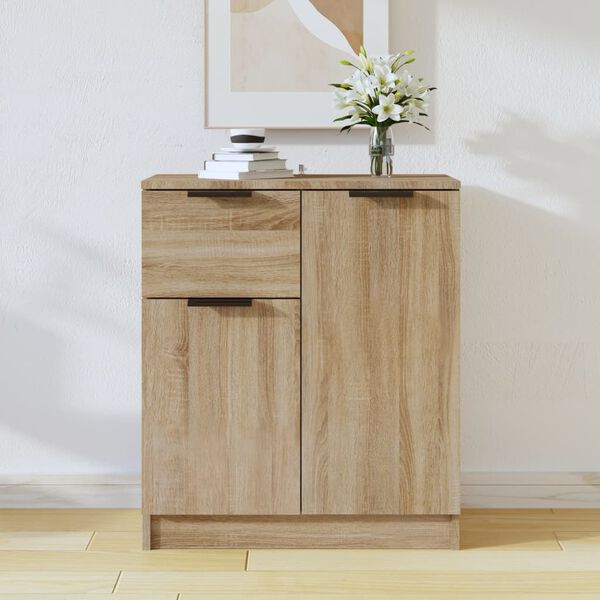 vidaXL Buffet Chêne sonoma 60x30x70 cm Bois d'ingénierie