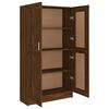 vidaXL Biblioth&egrave;que Ch&ecirc;ne marron 82,5x30,5x150 cm Bois d'ing&eacute;nierie