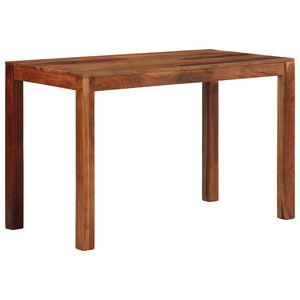 vidaXL Table &agrave; manger 120x60x76 cm bois d'acacia massif