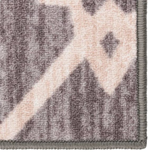 vidaXL Tapis de couloir Marron 80x200 cm