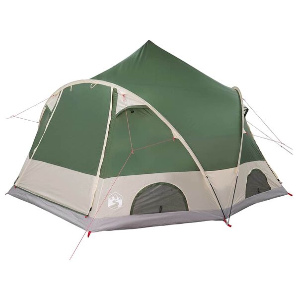 vidaXL Tente Dôme avec toit avec stockage Vert 505 x 450 x 248 cm