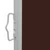vidaXL Auvent latéral rétractable de patio 160x300 cm Marron