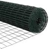 vidaXL Clôture Euro Vert 0.6 x 10 m Fer revêtu de PVC