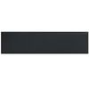 vidaXL T&ecirc;te de lit murale 12 pcs Noir 60 x 15 cm tissu