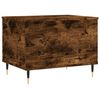 vidaXL Table basse Ch&ecirc;ne fum&eacute; 60x44,5x45 cm Bois d'ing&eacute;nierie