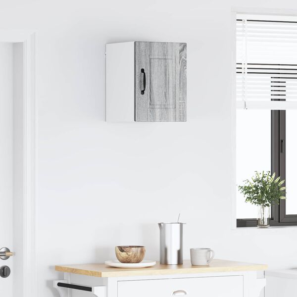 vidaXL Armoire de cuisine avec &eacute;tag&egrave;re Gris Sonoma 30 x 31 x 40 cm