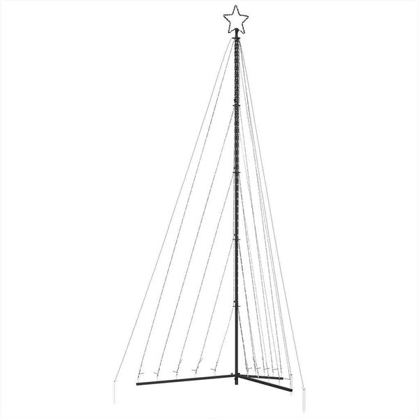 vidaXL Sapin de No&euml;l &agrave; LED 570 LED bleu 399 cm