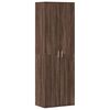 vidaXL Buffet haut chêne marron 60x35x180 cm bois d'ingénierie