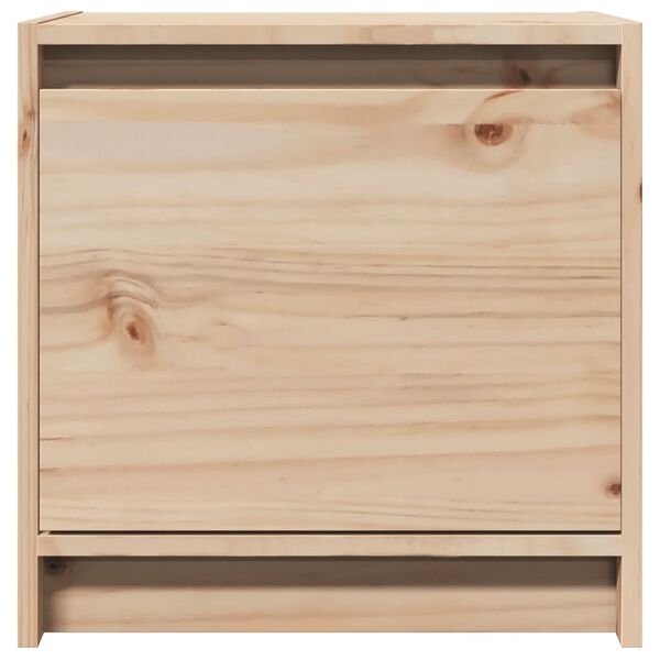 vidaXL Table de chevet 40x30,5x40 cm bois de pin massif